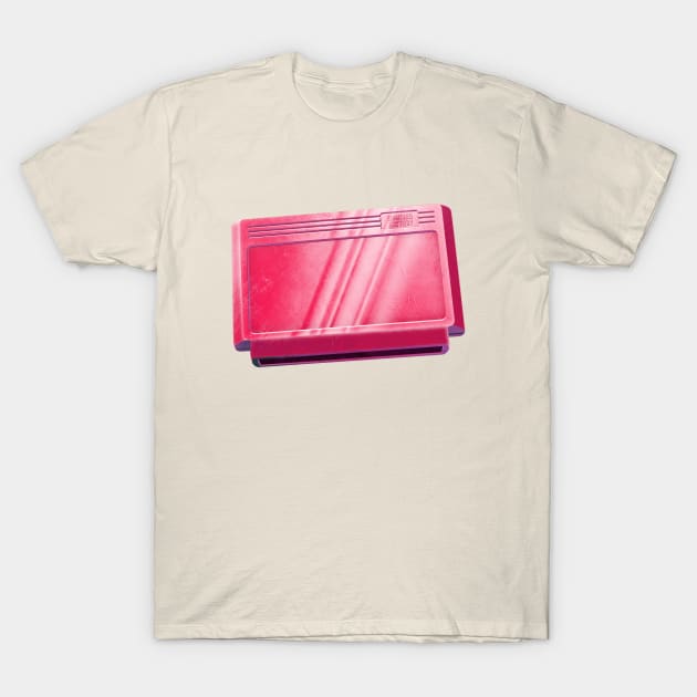 Retro Cartridge Red T-Shirt by Bootleg Factory